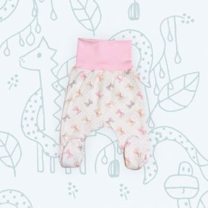 Pamut talpasnadrág mintás, polka  masnik